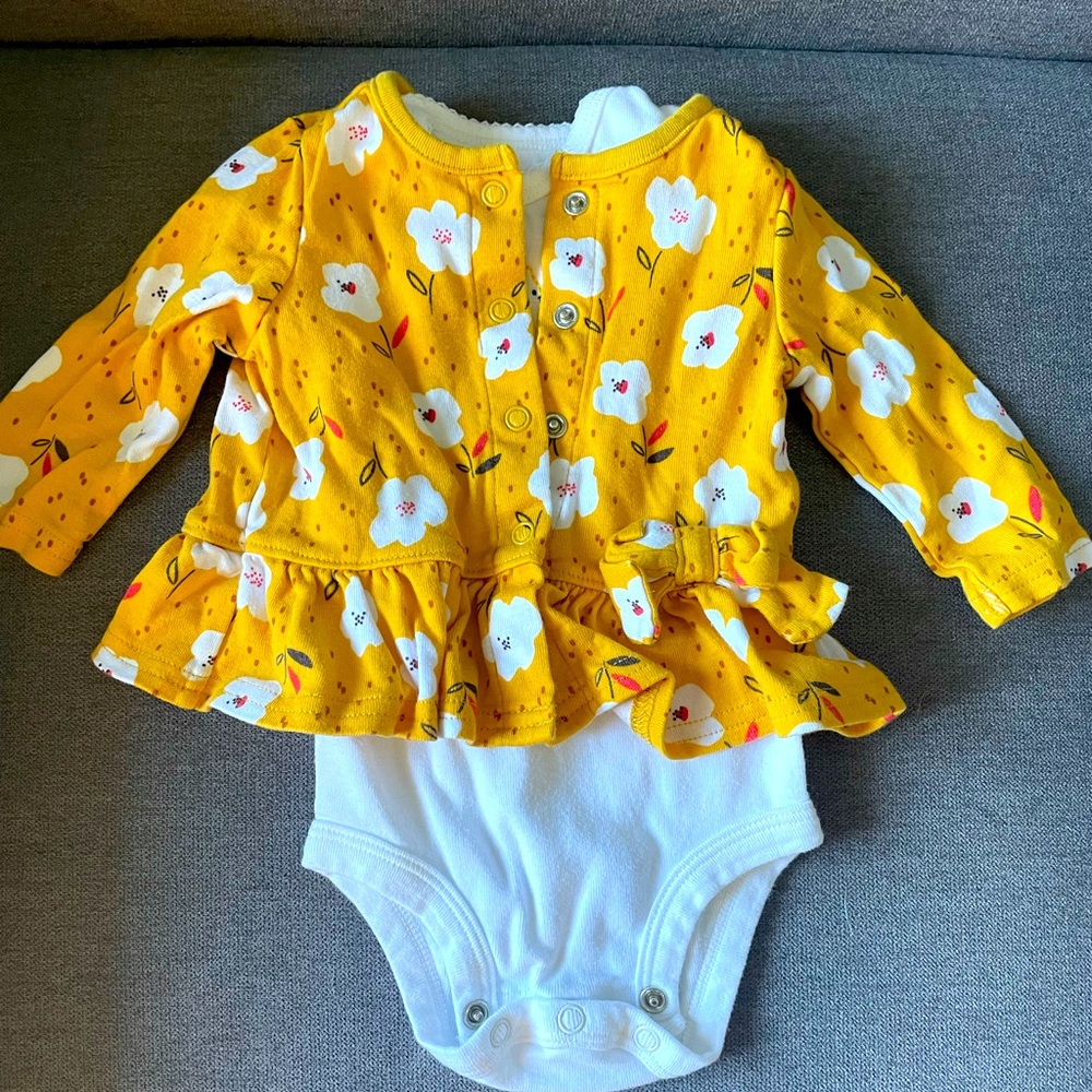 Carter’s Onesie and Sweater